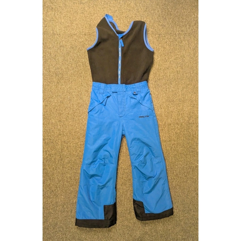 Arctix‎ Snow Bib Overalls Youth Winter Pants Size XS- Blue & Black Ski Wear 5k
